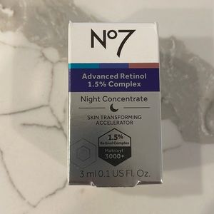 🌸5/$25🌸 No 7 advanced retinol 1.5% complex night concentrate